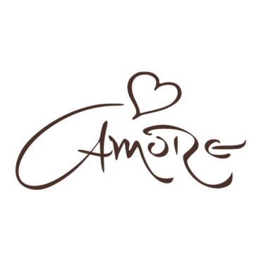 Outlet stenska nalepka Amore 120cm x 61cm rjave barve za steno v dnevni sobi, spalnici