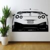 Stenska nalepka Nissan GTR
